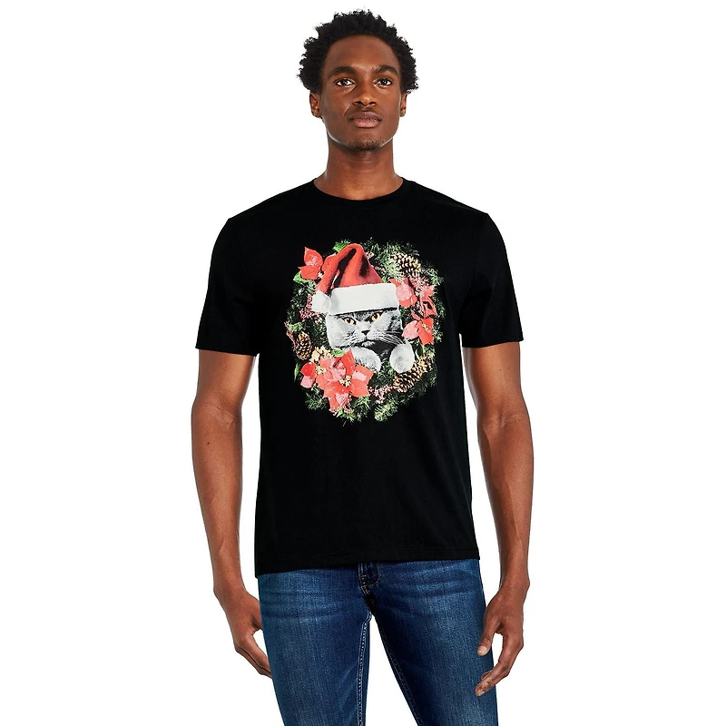 T-shirt de Noël George pour hommes