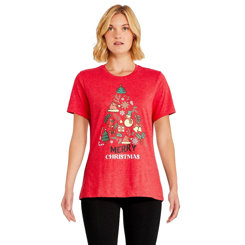 T-shirt de Noël George pour femmes