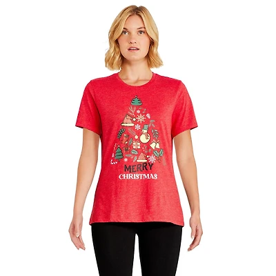 T-shirt de Noël George pour femmes