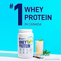 LEANFIT WHEY PROTEIN™ Vanilla 832g - 100% Whey Protein Powder, 25g Protein Per Serving, Grass-Fed, Gluten-Free, BCAAs, Complete Amino Acid Profile