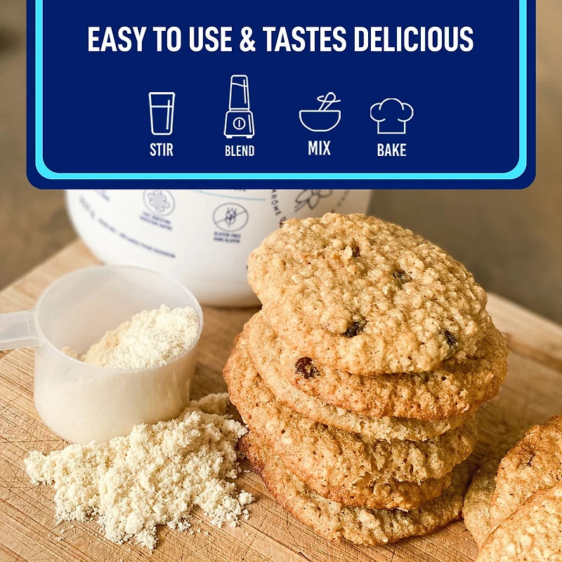 LEANFIT WHEY PROTEIN™ Vanilla 832g - 100% Whey Protein Powder, 25g Protein Per Serving, Grass-Fed, Gluten-Free, BCAAs, Complete Amino Acid Profile