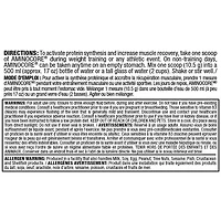 Aminocore BCAA - 8 g BCAA - 100 % acides aminés à chaîne ramifiée pure - Sans gluten - Framboise bleue - 462 g Soutien musculaire intra-entraînement<br>Stimule instantanément la croissance musculaire de 350 %<br>Sans agents de remplissage, sans acides aminés sans BCAA et sans sucre