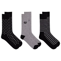 Chaps Chaussettes décontractées pour homme 3 paires Chaussettes pour homme 3 paires - Pointure 6-12