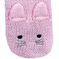ZOOCCHINI - Mitaines d'hiver en tricot - pour bébé tout-petit filles - Double épaisseur - Doublure polaire