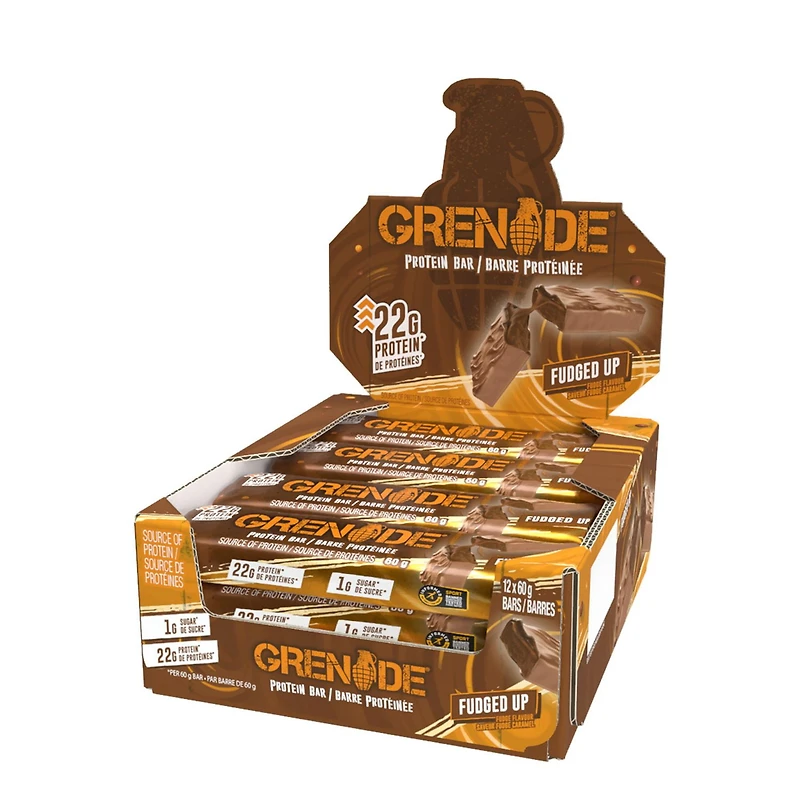 Grenade Protein Bar Fudged Up, 60g Bar