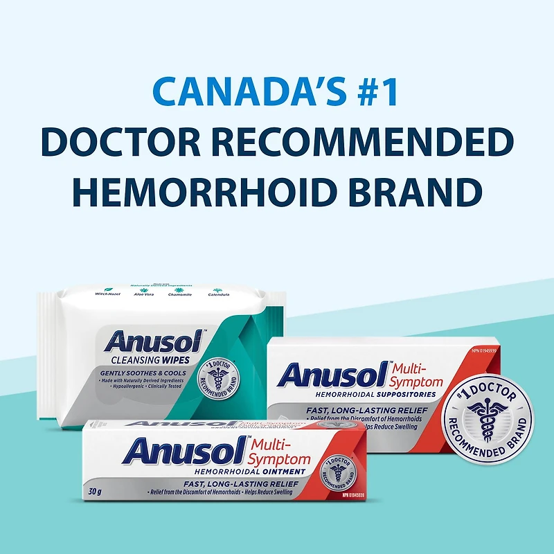 Anusol Lignettes Nettoyantes