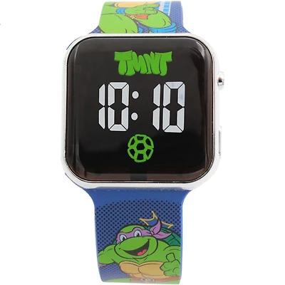 Teenage Mutant Ninja Turtles LED Digital Watch for Kids – TMNT Design with Collector’s Gift Tin