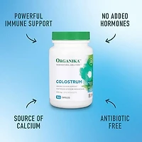 ORGANIKA COLOSTRUM BOVIN 500MG 90CAP