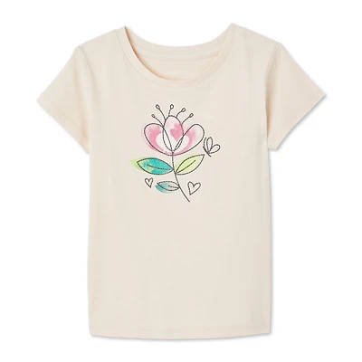 T-shirt à imprimé graphique George pour petites filles