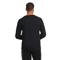 Marc Ecko - Top à manches longues en tricot à col en V avec blocs de couleurs pour hommes