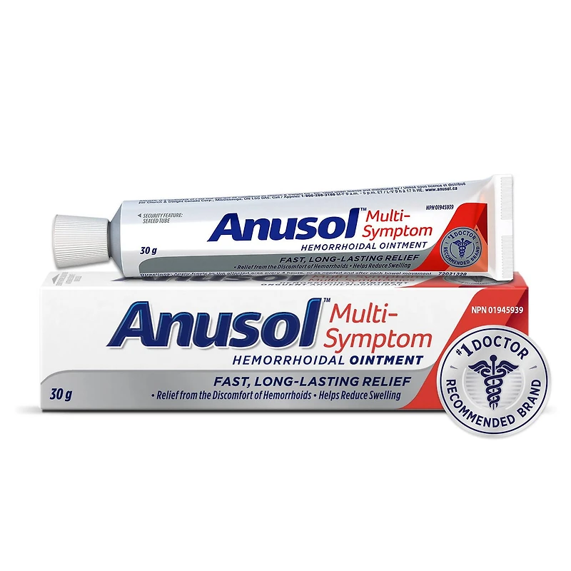 Anusol Multi-Symptom Hemorrhoid Pain Relief Ointment, 30g