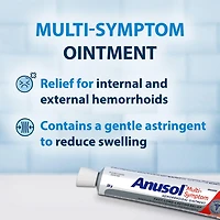 Anusol Multi-Symptom Hemorrhoid Pain Relief Ointment, 30g