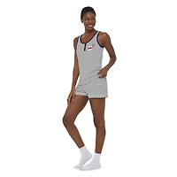 LOVE Ellen DeGeneres Women's Tank and Boxer Short Pajamas 2-Piece Set