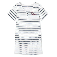 Chemise de nuit à manches courtes LOVE Ellen DeGeneres pour femmes