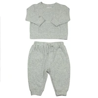 Juddlies Designs - Bébé, Tout-petit - Collection Respirez EZE - Ensemble de jogging deux pièces en coton