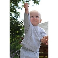 Juddlies Designs - Bébé, Tout-petit - Collection Respirez EZE - Ensemble de jogging deux pièces en coton
