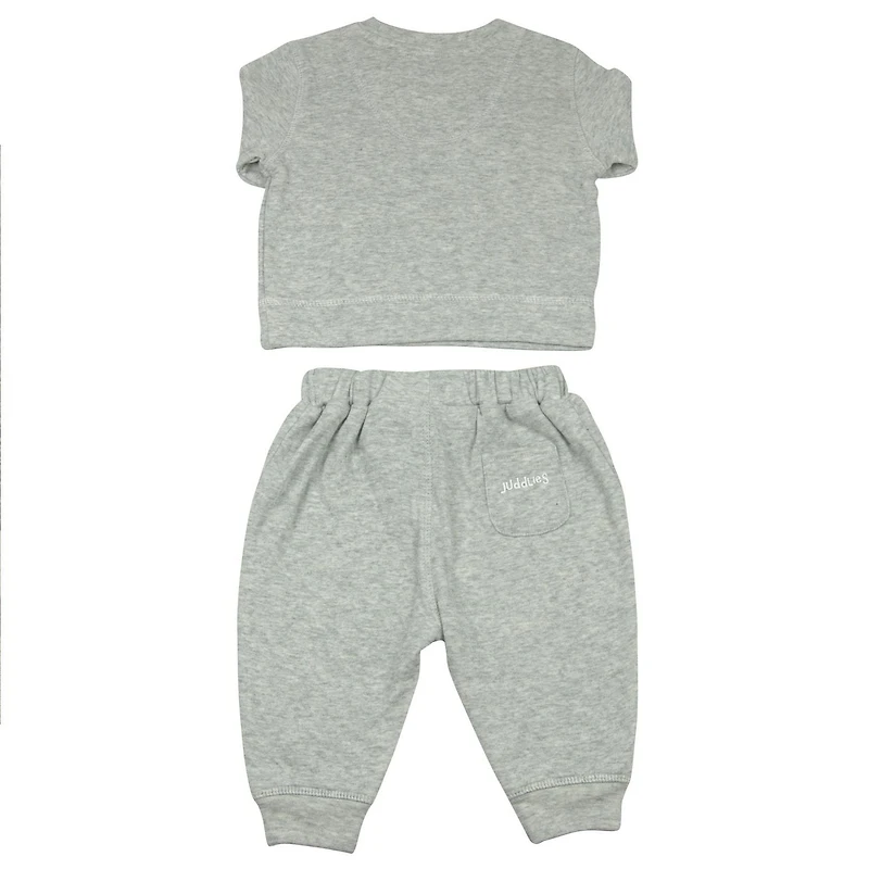 Juddlies Designs - Bébé, Tout-petit - Collection Respirez EZE - Ensemble de jogging deux pièces en coton