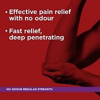 RUB A535 Muscle & Joint Pain Relief Cream, No Odour, Regular Strength