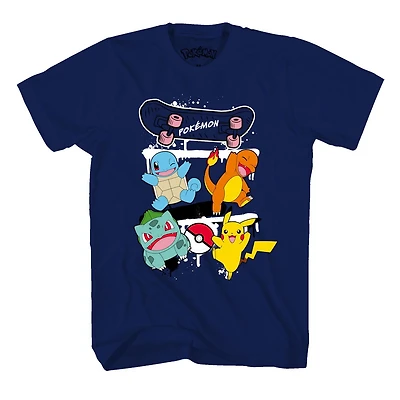Pokemon Boys Fun Short Sleeve T-Shirt