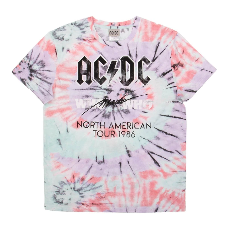 AC/DC T-shirt col rond à manche courte pour femmes