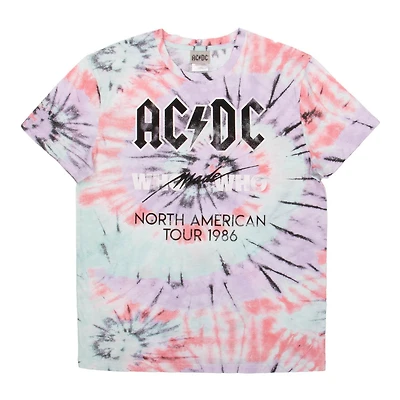 AC/DC T-shirt col rond à manche courte pour femmes