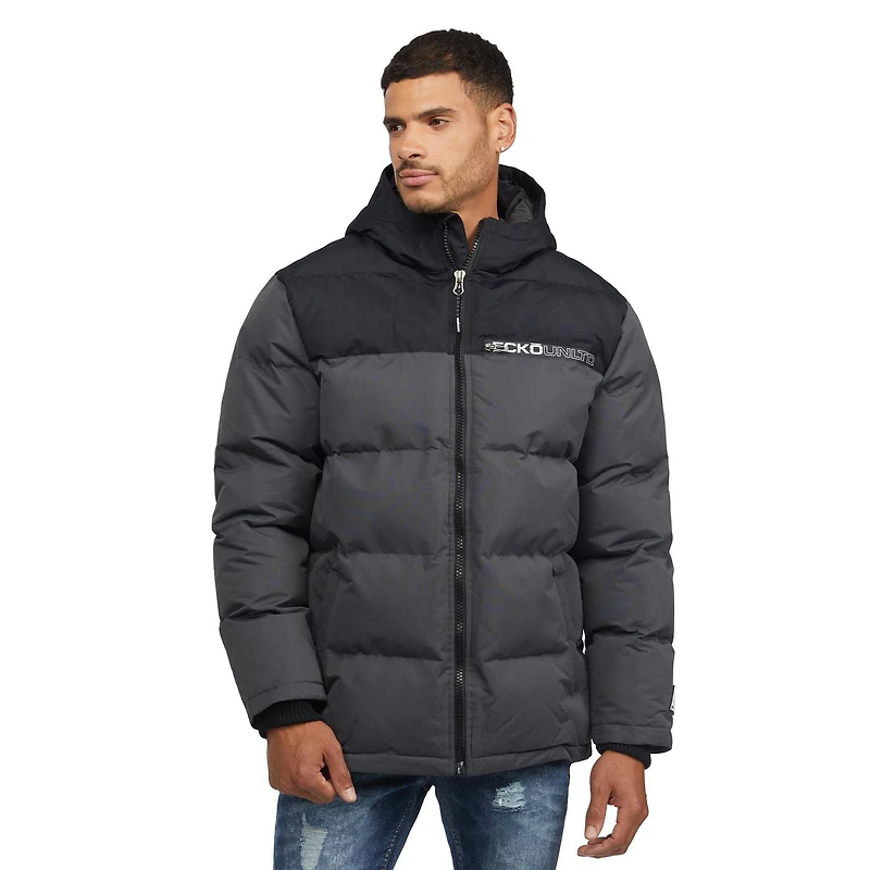 Ecko Unlt Men’s Quilted Puffer Jacket