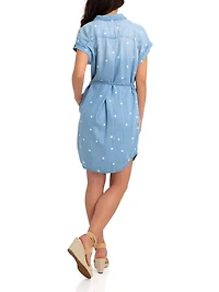 Robe asymétrique pour femmes Jordache