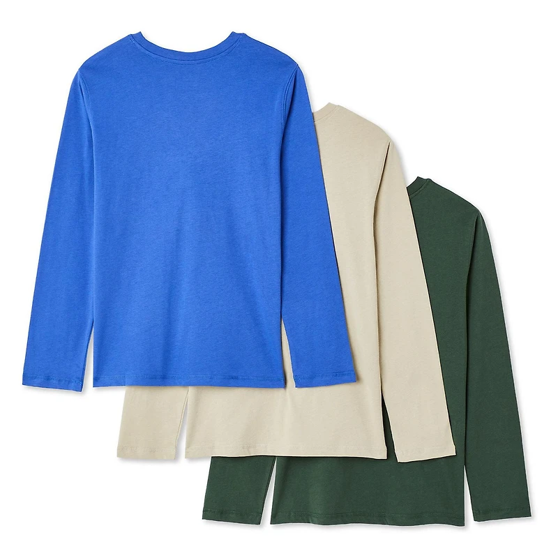 George Boys' Long Sleeve Tee 3-Pack