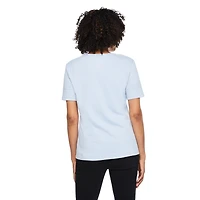 Haut en tricot interlock Iyla pour femmes