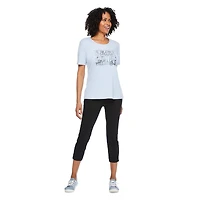 Haut en tricot interlock Iyla pour femmes
