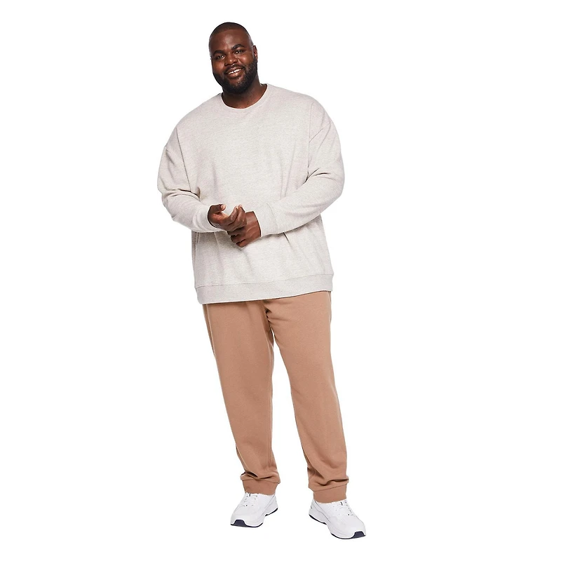 George Big Men's Crew Neckline Popover