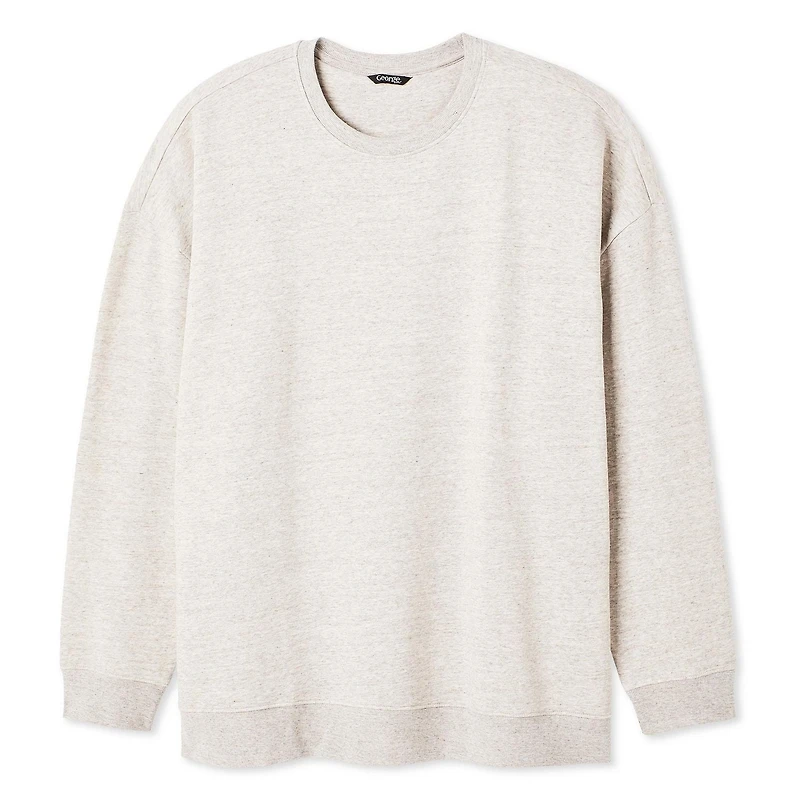 George Big Men's Crew Neckline Popover
