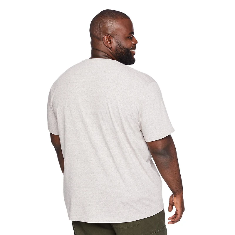 George Big Men's Stretch V-Neckline Tee