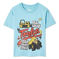 T-shirt à manches courtes Tonka pour petits garçons Tailles 2T-5T