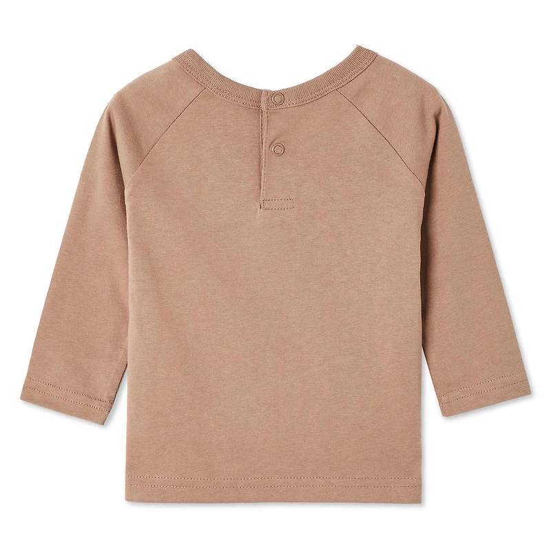 T-shirt à manches raglan avec blocs de couleur George pour bébés garçons Tailles 0-24 mois