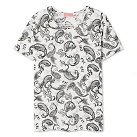 Iyla Women's Printed Jacquard Tee