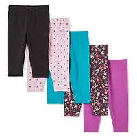 Lot de 5 leggings George pour bébés filles