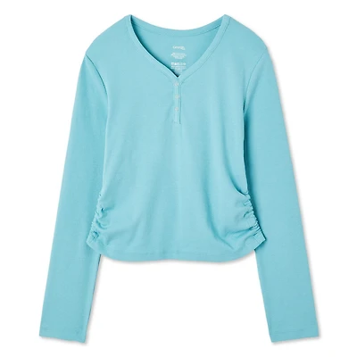 George Girls' Rib Henley