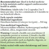 Capsules de baies d'Aubepine Nature's Way