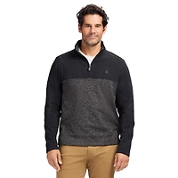 IZOD MENS QUARTER ZIP SWEATER FLEECE, S-XXL