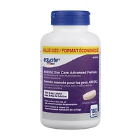 Formule avancée pour les yeux AREDS2 Equate 180 caplets