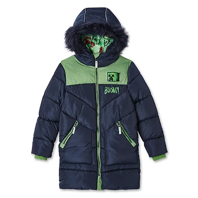 Parka Minecraft pour garçons