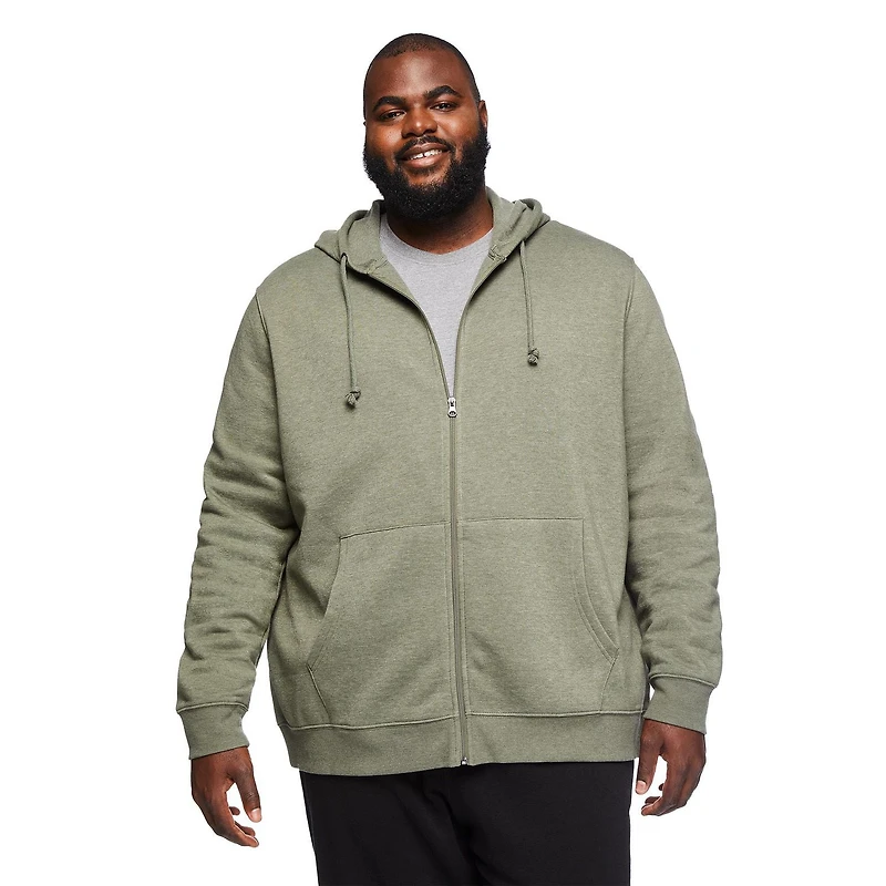 George Big Men's Full-Zip Hoodie