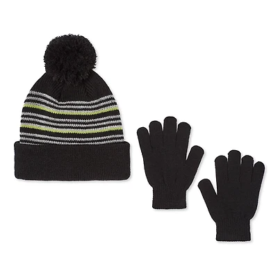 Ensemble 2 pièces avec tuque et gants George pour garçons