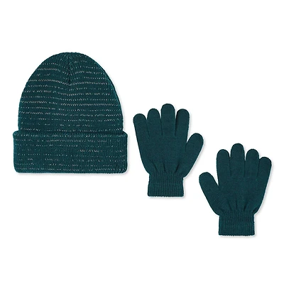 Ensemble 2 pièces avec tuque et gants George pour garçons