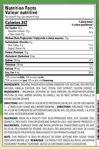 Vegan Pure Keto Protein Vanilla, 407gr