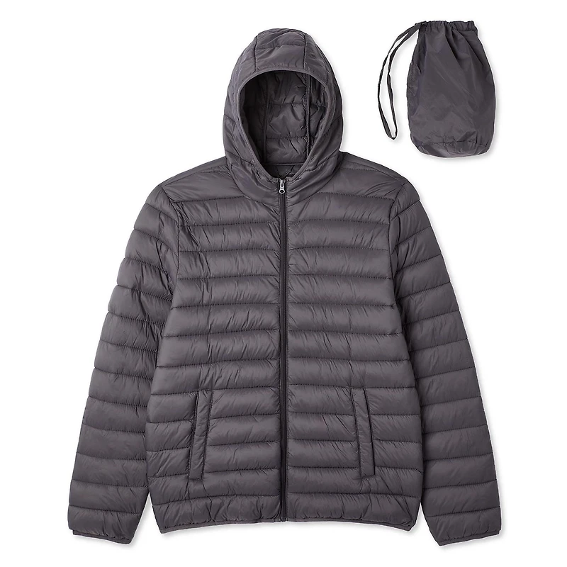 George Men's Packable Puffer Jacket