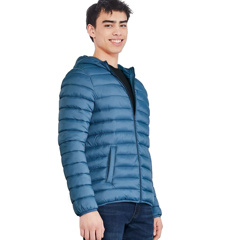 George Men's Packable Puffer Jacket, Sizes S-2XL