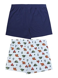 FOX & BADGER Sleep 2 Pack Short