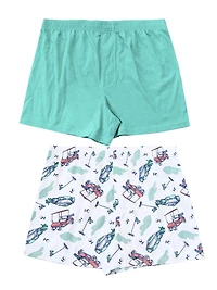 Short de nuit packet 2 FOX & BADGER Tailles P-TTG